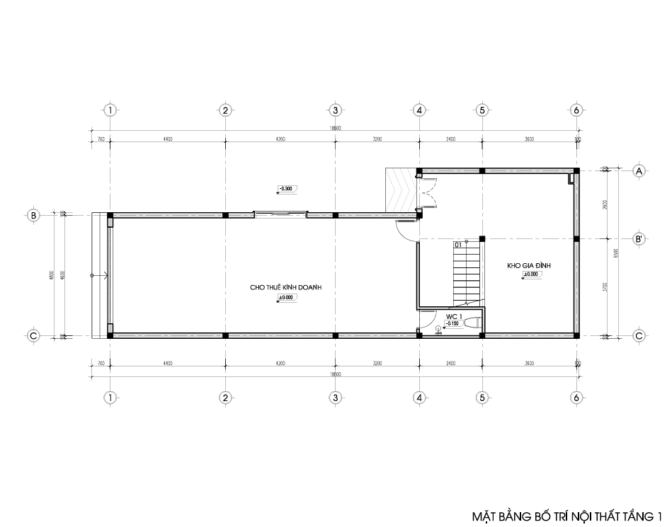 Nhà phố hiện đại 3 tầng kết hợp kinh doanh gallery