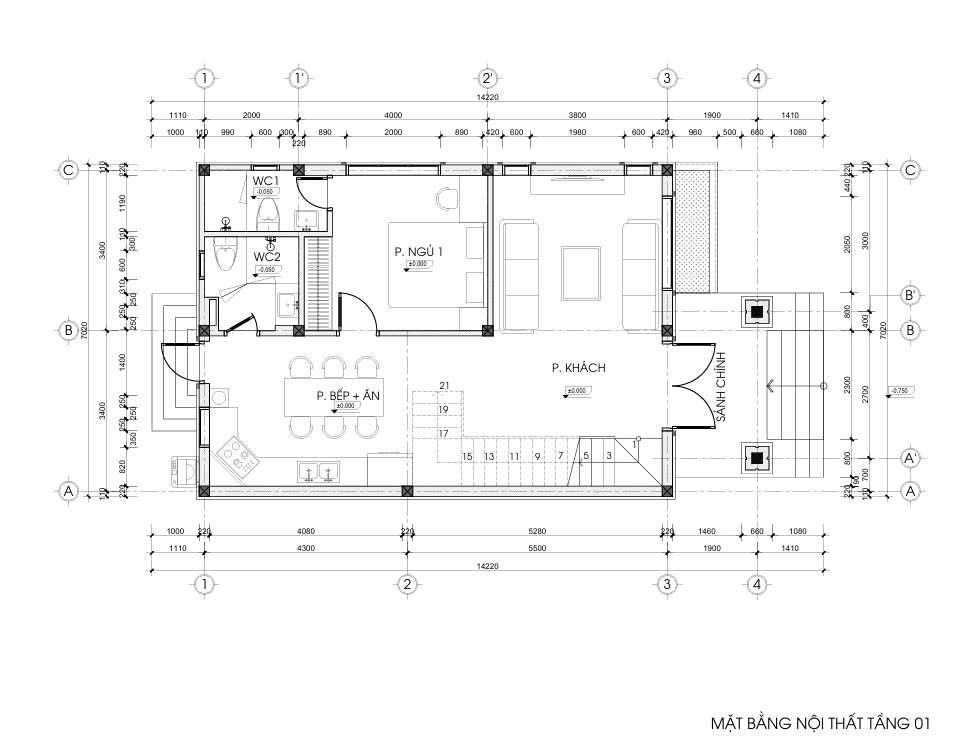 Biệt thự 2 tầng mái Nhật hiện đại – Anh Đạt, Hưng Yên gallery