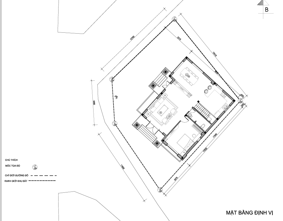 Biệt thự 2 tầng mái Nhật ngói xanh đen hiện đại – Anh Tuấn, Hưng Yên gallery