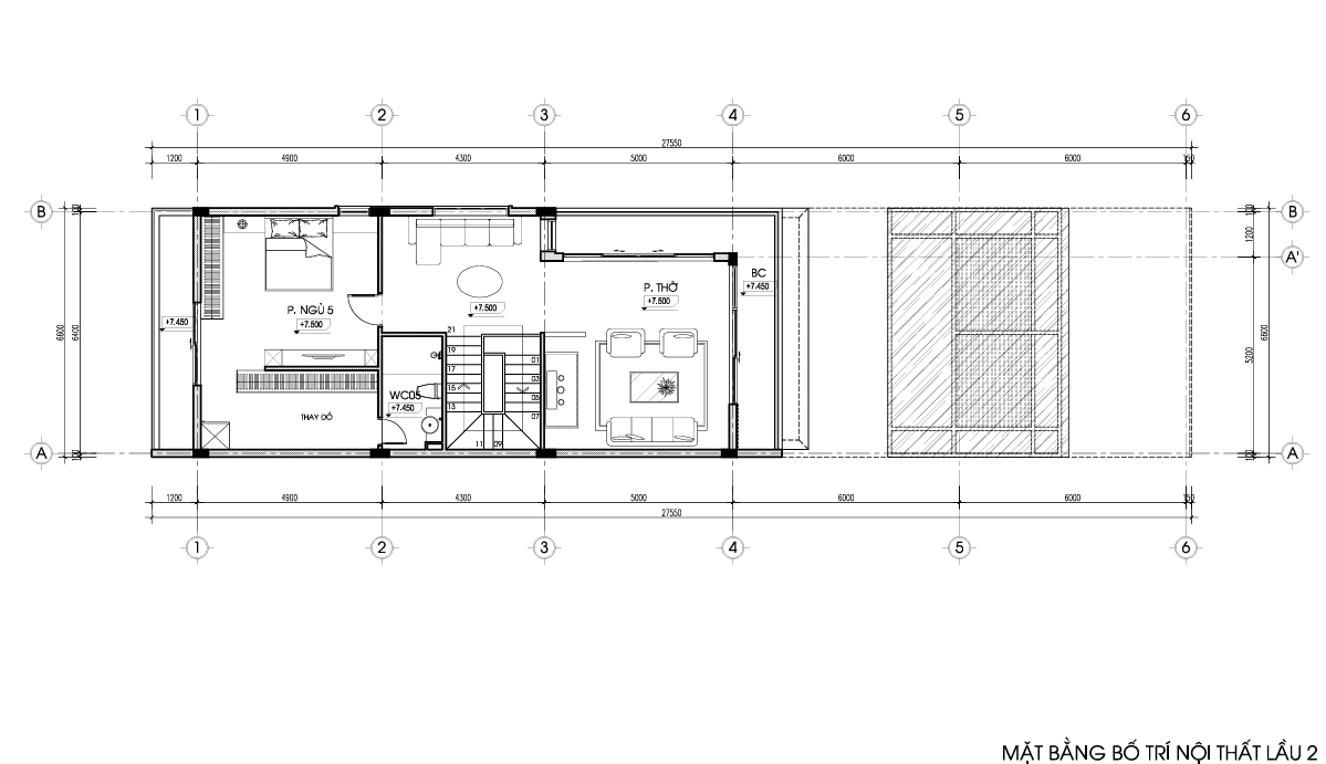 Nhà phố 3 tầng mái bằng hiện đại kết hợp kinh doanh – Anh Bình, Bắc Ninh gallery