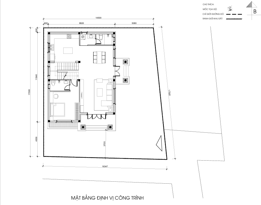 Biệt thự 2 tầng mái Nhật ngói xanh đen hiện đại – Anh Dũng, Bắc Giang gallery