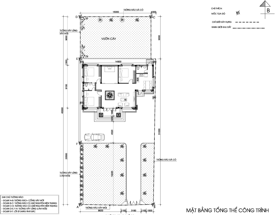 Biệt thự 1 tầng mái Thái ngói xanh đen tân cổ điển – Anh Hùng, Yên Bái – NAVI-BT22 gallery