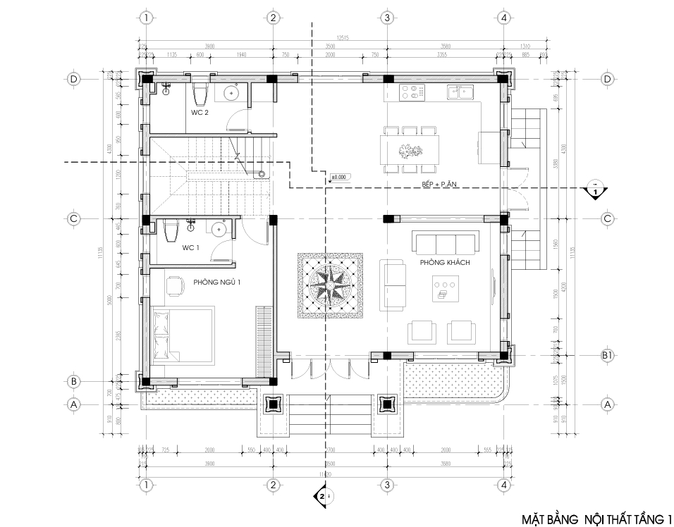 Nhà 3 tầng mái Thái ngói đỏ tân cổ điển – Anh Thành, Bắc Ninh – NAVI-BT30 gallery