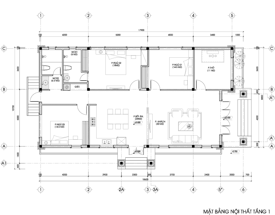 Nhà 1 tầng mái Thái ngói xanh đen hiện đại – Anh Tuấn, Ninh Bình – NAVI-BT31 gallery