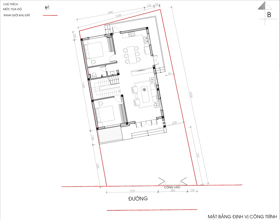 Nhà 2 tầng 1 tum mái bằng hiện đại – Anh Dũng, Thái Nguyên – NAVI-BT32 gallery