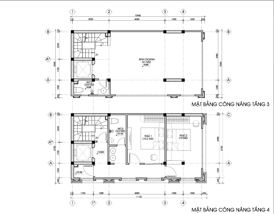 Nhà phố kết hợp kinh doanh 6 tầng 1 tum mái bằng tân cổ điển – Anh Minh, Hải Phòng – NAVI-NP04 gallery