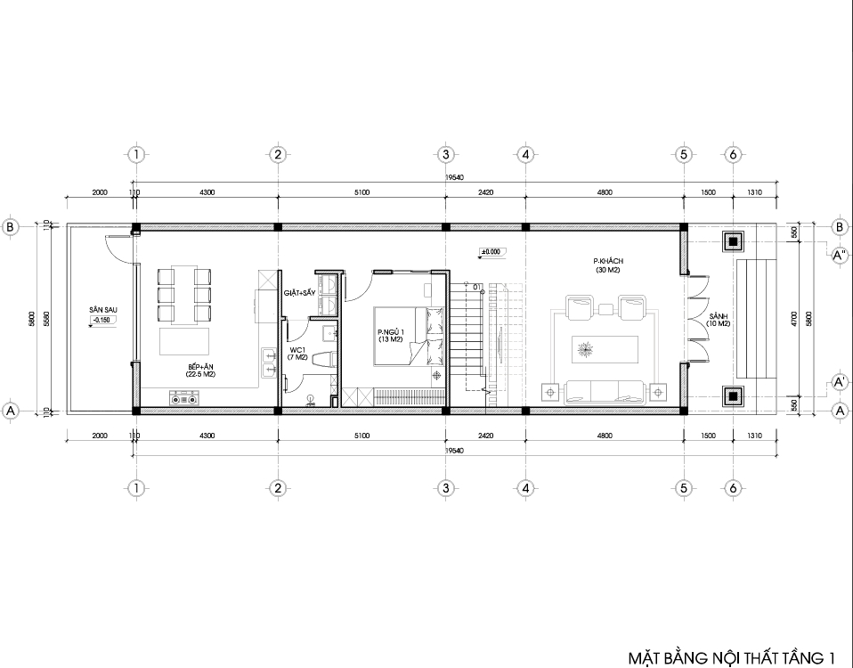 Nhà 3 tầng mái Thái ngói đỏ tân cổ điển – Anh Cường, Hải Dương – NAVI-BT35 gallery