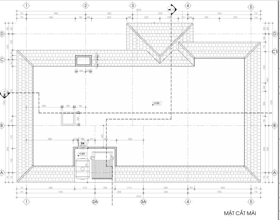 Nhà 1 tầng mái Nhật ngói xám đen hiện đại – Anh Đức, Hòa Bình – NAVI-BT36 gallery