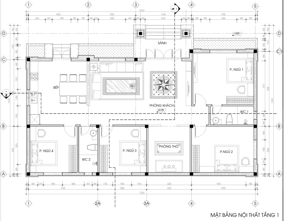 Nhà 1 tầng mái Nhật ngói xám đen hiện đại – Anh Đức, Hòa Bình – NAVI-BT36 gallery