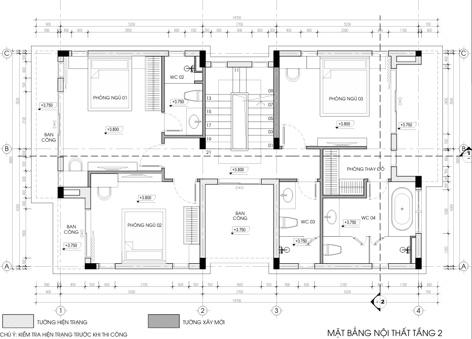 Biệt thự 3 tầng mái Nhật ngói xám tân cổ điển – Anh Long, Quảng Ninh – NAVI-BT37 gallery