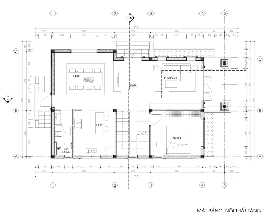 Nhà 2 tầng mái Nhật ngói xanh đen tân cổ điển – Anh Sơn, Hưng Yên – NAVI-BT47 gallery