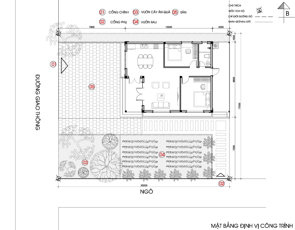 Nhà 1 tầng mái Nhật ngói xanh đen hiện đại – Anh Nam, Ninh Bình – NAVI-BT48 gallery