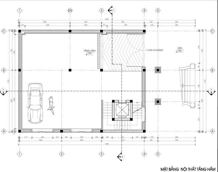 Nhà 2 tầng 1 tum mái Thái ngói xanh đen tân cổ điển (có tầng hầm) – Anh Thành, Vĩnh Phúc – NAVI-BT50 gallery