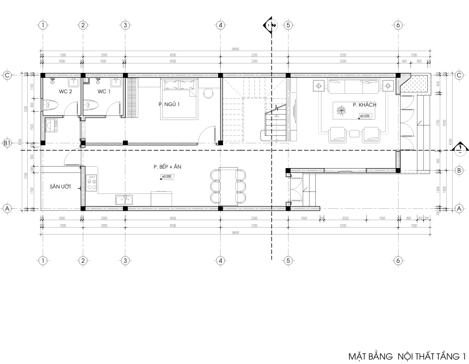 Nhà phố 2 tầng mái lệch hiện đại – Anh Long, Nam Định – NAVI-NP06 gallery