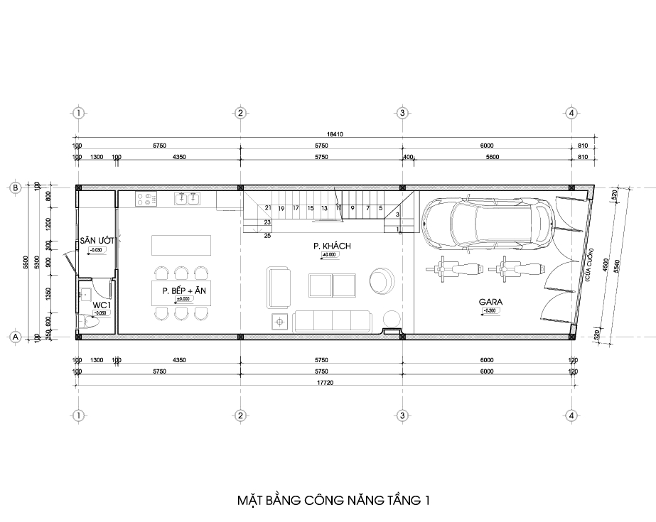 Nhà phố 3 tầng 1 tum mái bằng hiện đại – Anh Tuấn, Hải Dương – NAVI-NP06 gallery