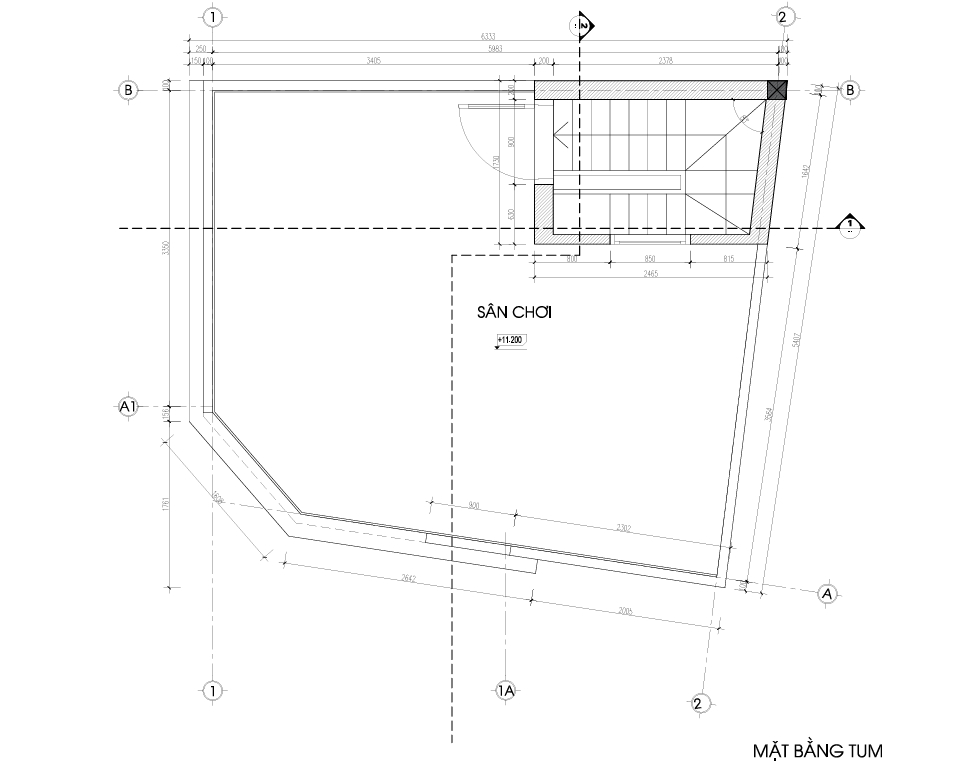 Nhà phố 3 tầng 1 lửng 1 tum mái bằng hiện đại – Anh Nam, Hưng Yên – NAVI-NP07 gallery