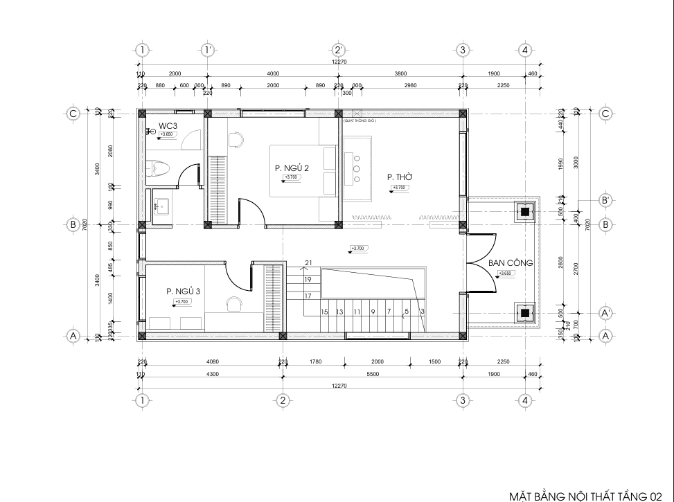 Biệt thự 2 tầng mái Nhật hiện đại – Anh Đạt, Hưng Yên gallery