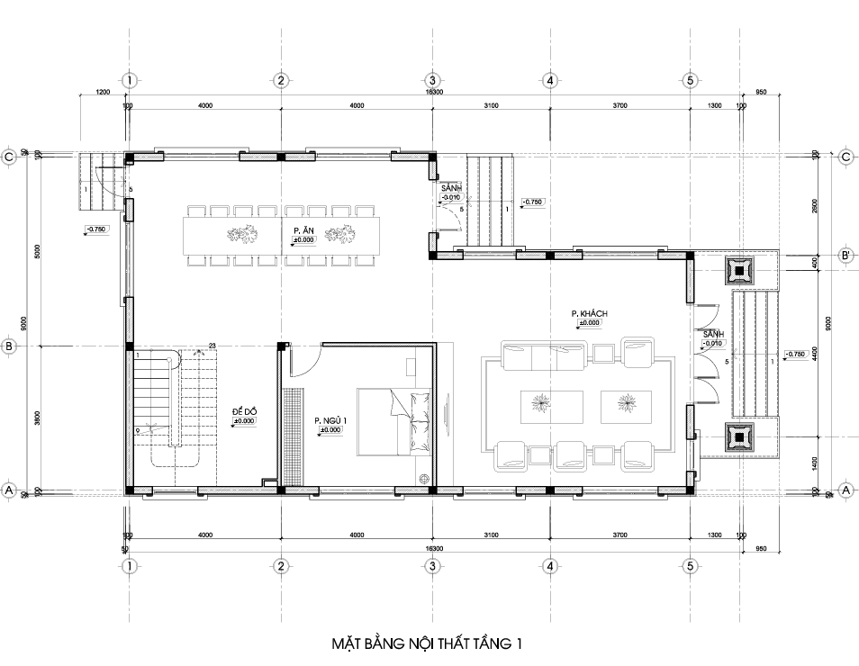 Biệt thự 2 tầng mái Thái tân cổ điển – Anh Cường, Hải Dương gallery