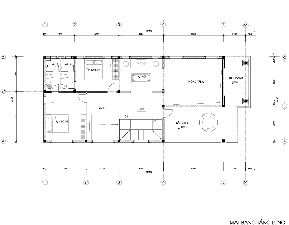 Biệt thự 2 tầng mái Nhật tân cổ điển gallery