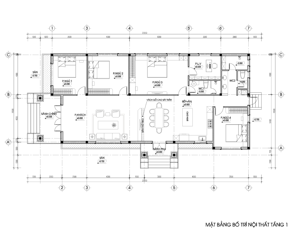 Nhà 1 tầng mái Nhật ngói xanh đen hiện đại – Anh Cường, Thái Nguyên – NAVI-BT52 gallery