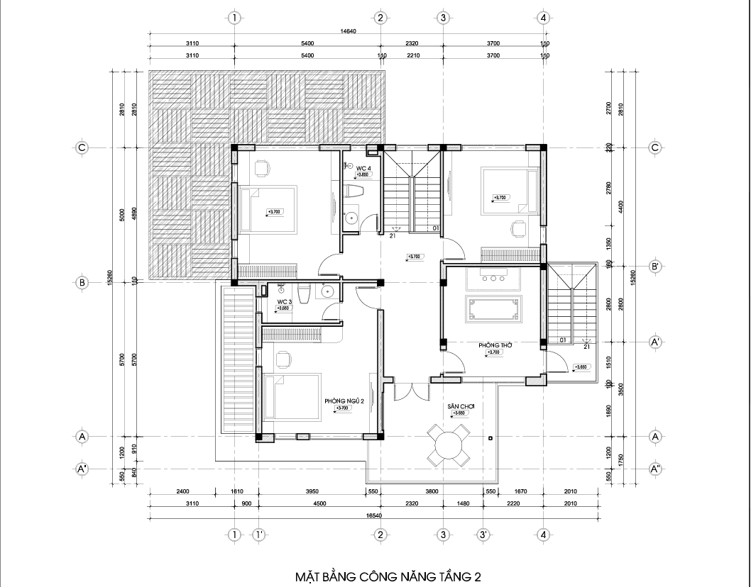 Nhà 2 tầng mái Nhật ngói xanh đen hiện đại – Anh Long, Nam Định – NAVI-BT54 gallery