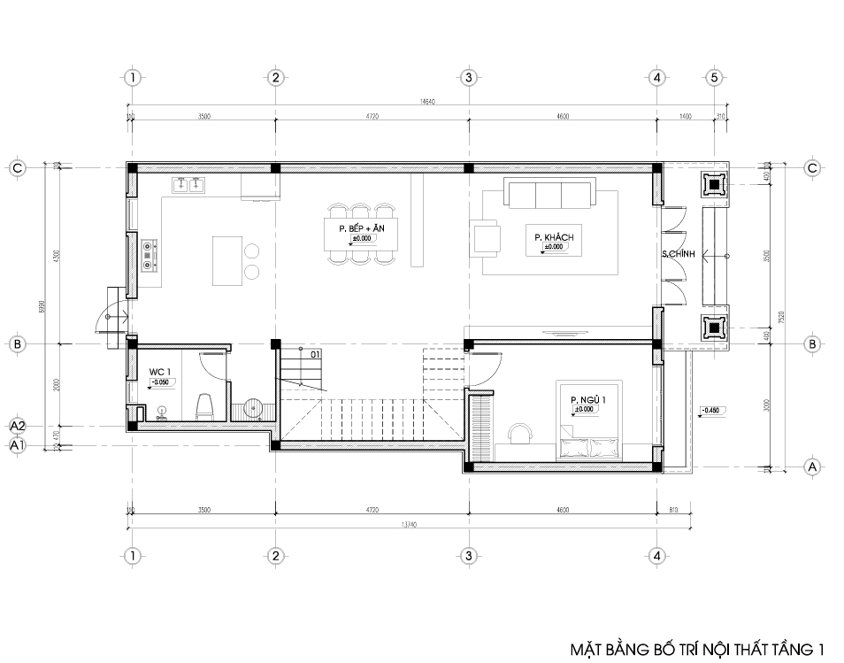 Nhà 2 tầng mái Nhật ngói xanh đen hiện đại – Anh Sơn, Hà Nội – NAVI-BT58 gallery