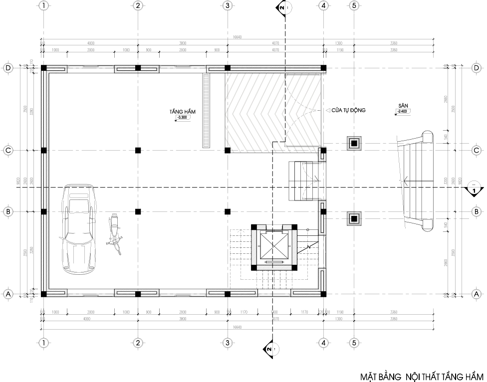Nhà 2 tầng 1 tum có tầng hầm mái Thái ngói xanh đen tân cổ điển – Anh Tùng, Quảng Ninh – NAVI-BT59 gallery