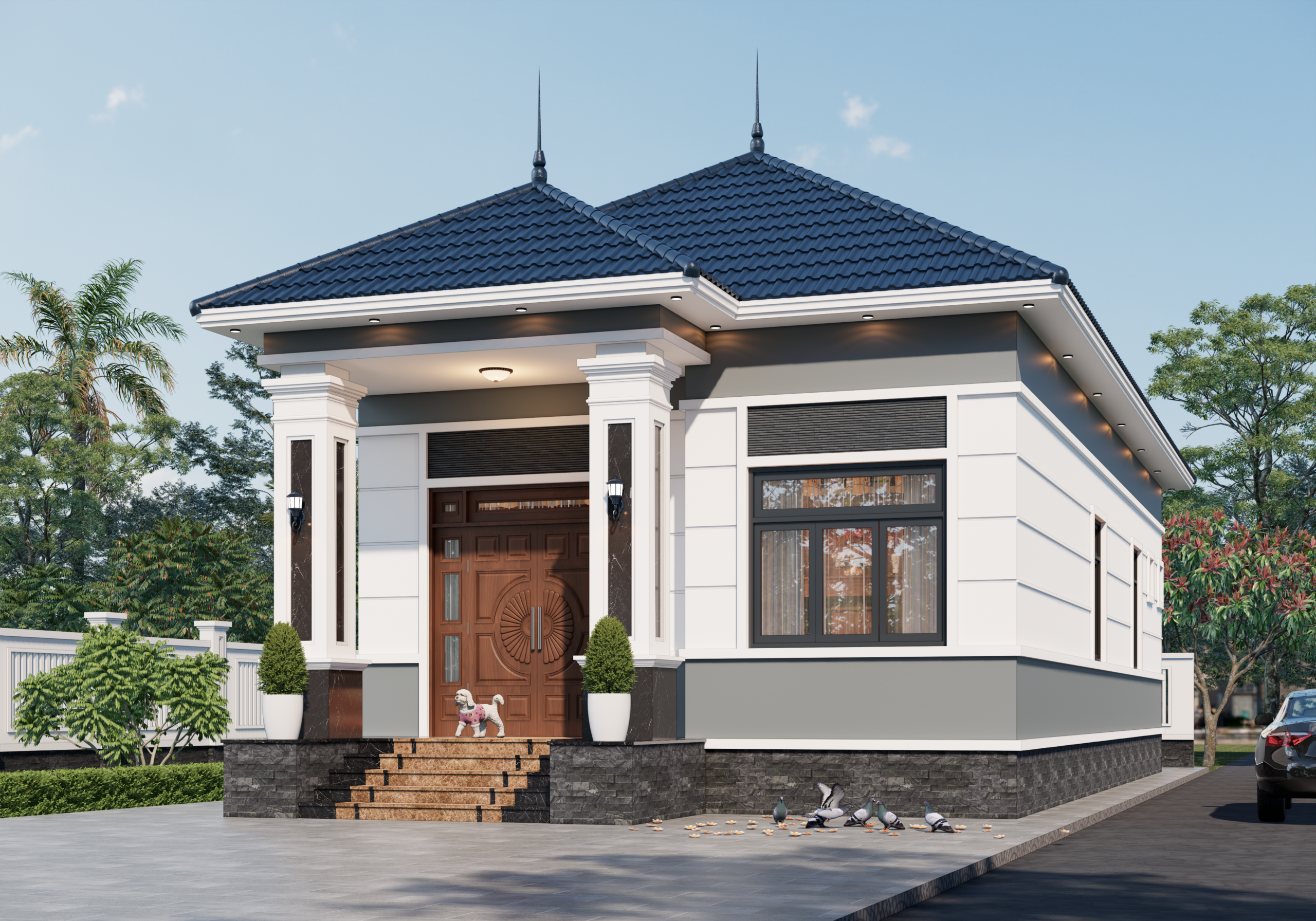 Nhà 1 tầng BT 77 gallery