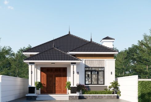 Nhà 1 tầng BT 85