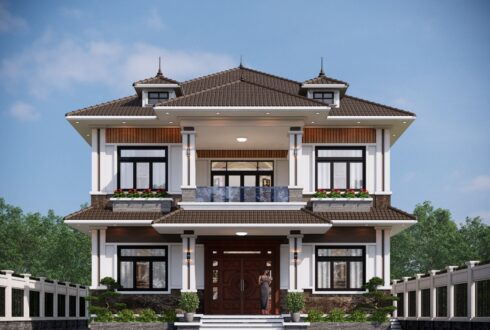Nhà 2 tầng BT 72